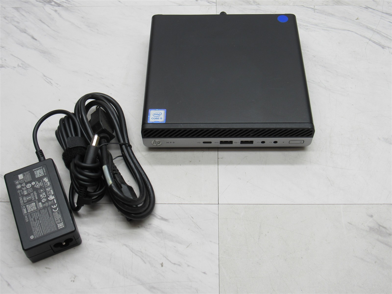 HP MP9 G4 Retail System AMS for POS - Intel i5-8500T 2.10GHz 8GB RAM + Adapter