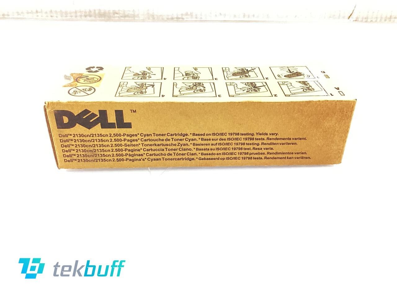 Dell Original FM065 Cyan Toner Cartridge
