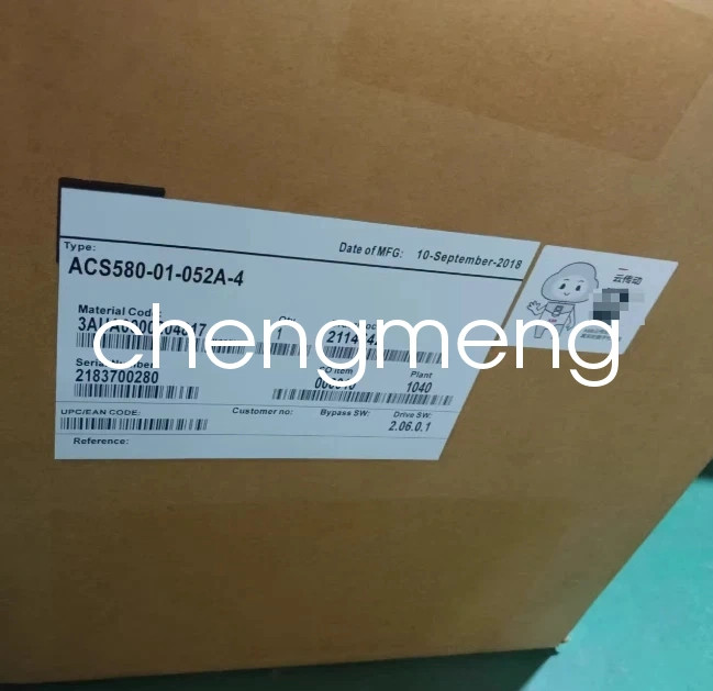 1PCS ABB inverter ACS580-01-052A-4 new via FedEx or DHL