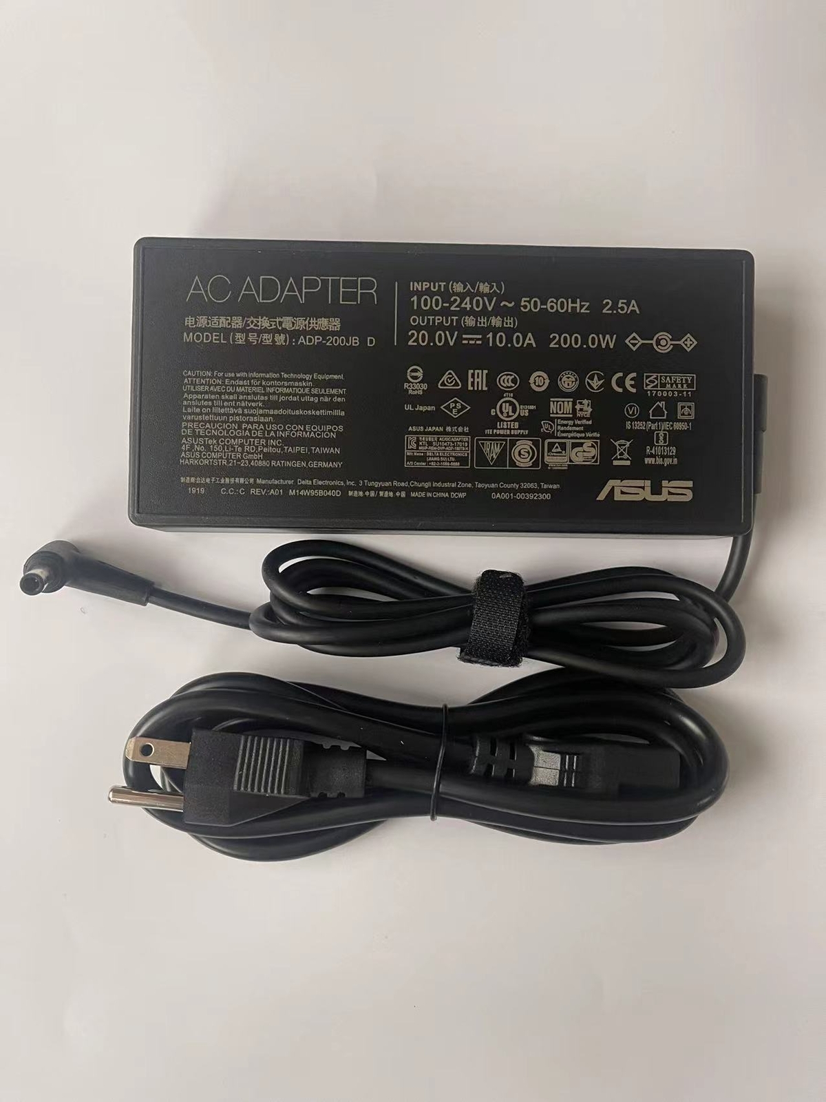 New Original OEM Genuine Asus ADP-200JB D 200W 20V 10A AC Adapter Charger