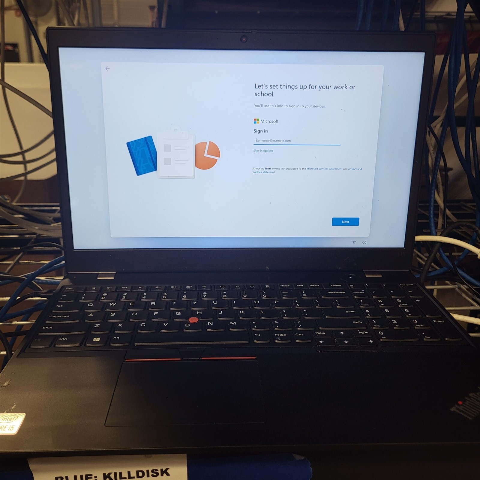 Scratched LCD Lenovo ThinkPad L15 Gen 1 Intel i5-10210U 1.6GHz 8GB 256GB SSD 