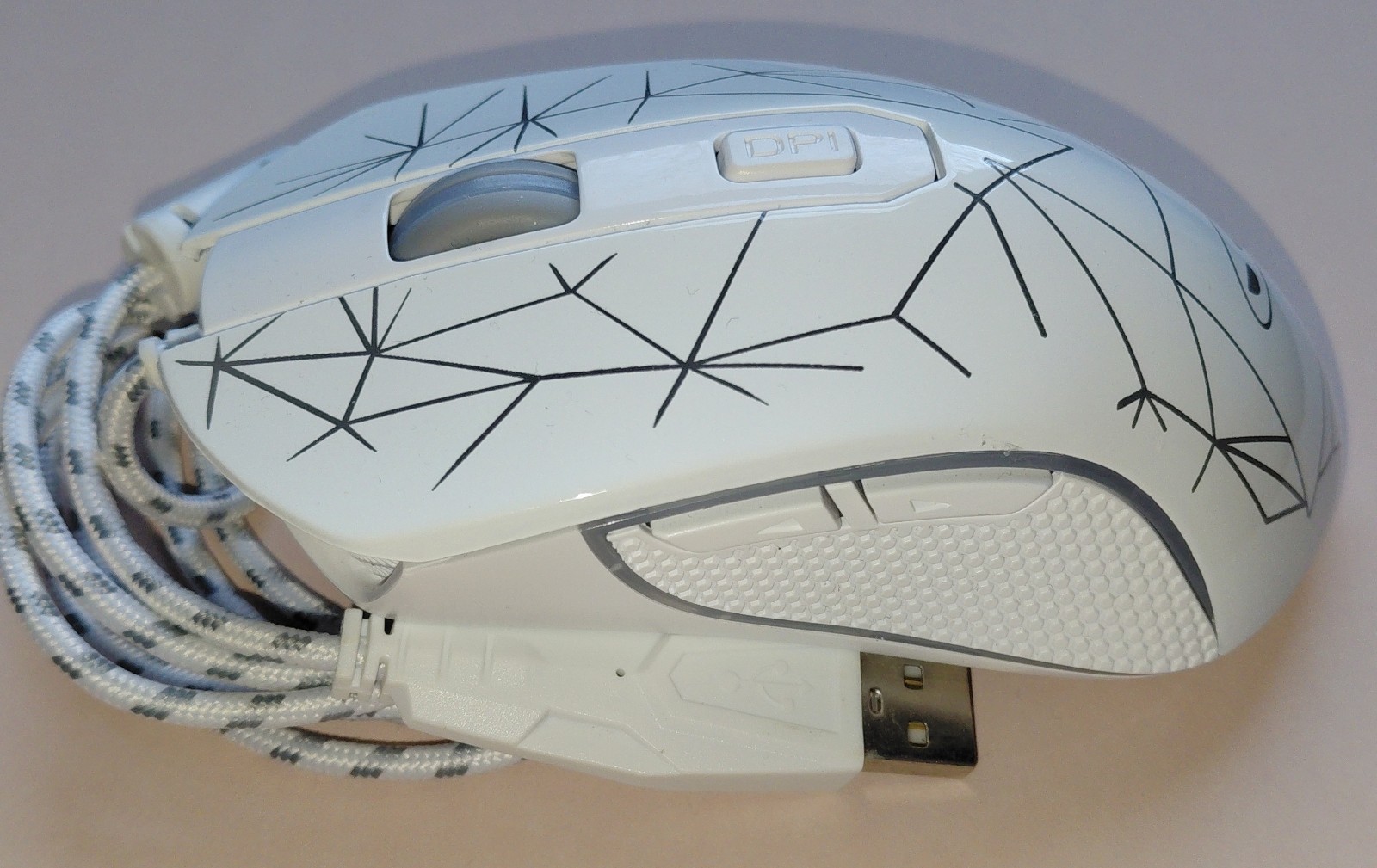 Computer Work Or Gaming Wired Mouse Ergonomic Backlit Design /Gently Used