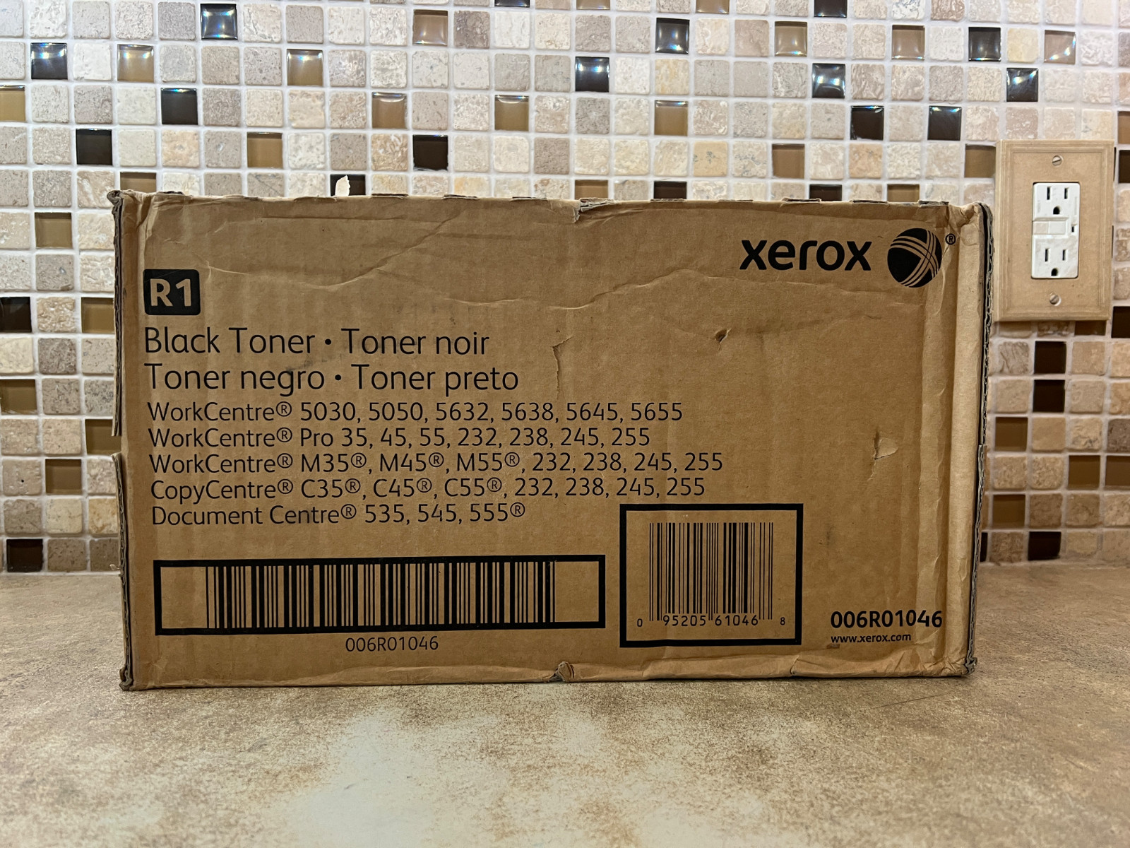 Genuine Xerox 006R01046 Black Toner WorkCentre 5655/5645