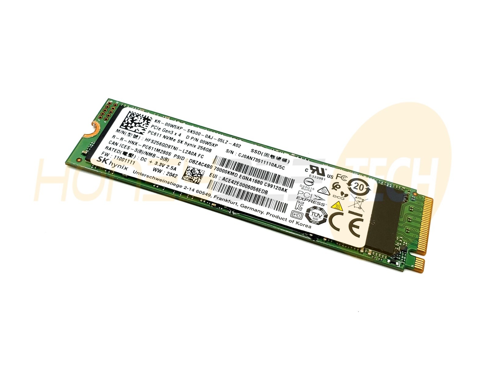 GENUINE DELL 256GB M.2 SSD 80MM SOLID STATE DRIVE 0W5XP 00W5XP TESTED