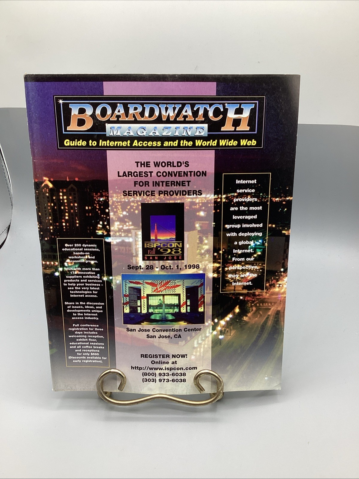 April, 1998 Boardwatch Magazine-Guide To The World Wide Web *RARE*