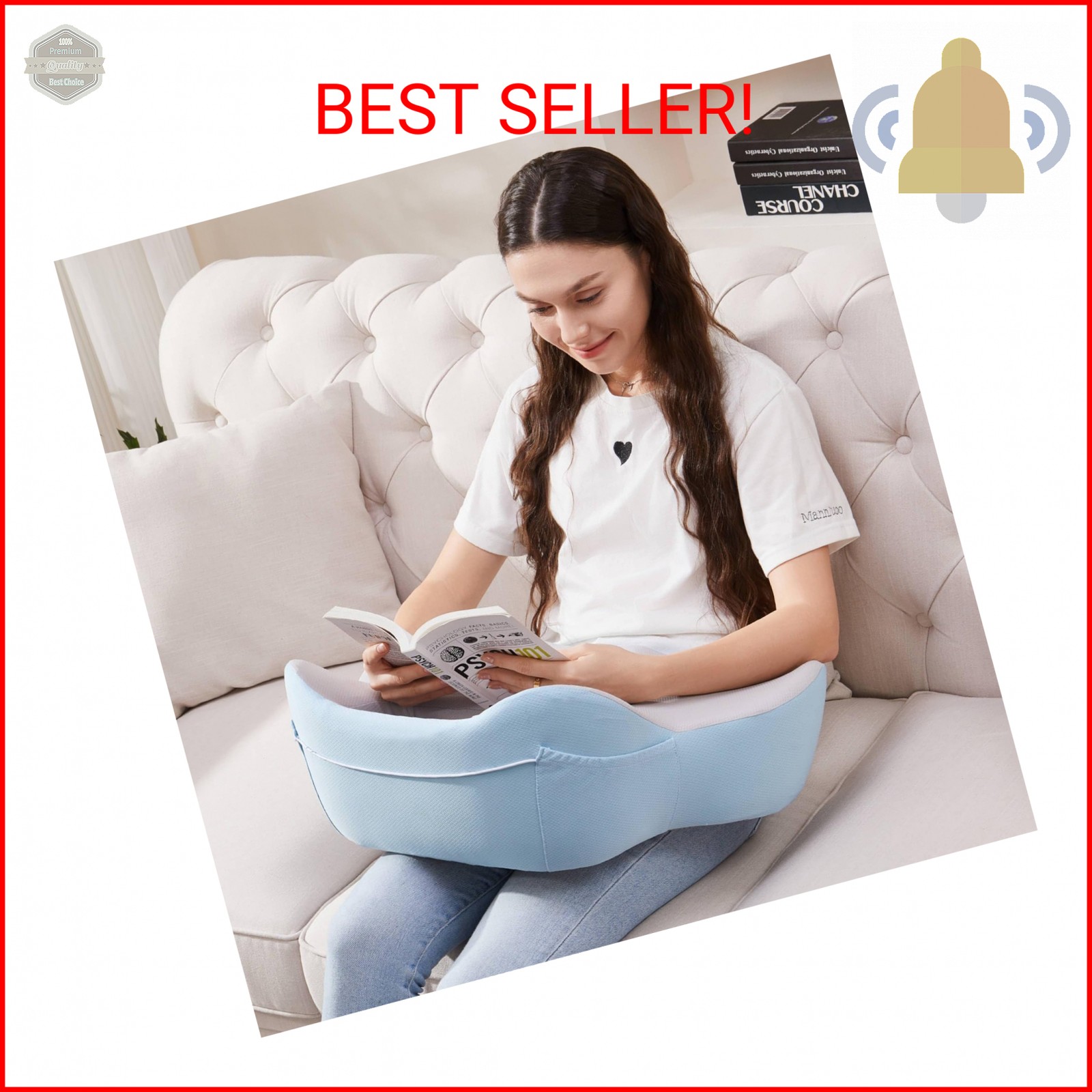 comehealthy Multifunctional Cervical Neck Pillow for Gaming Lap Desk Pillow for