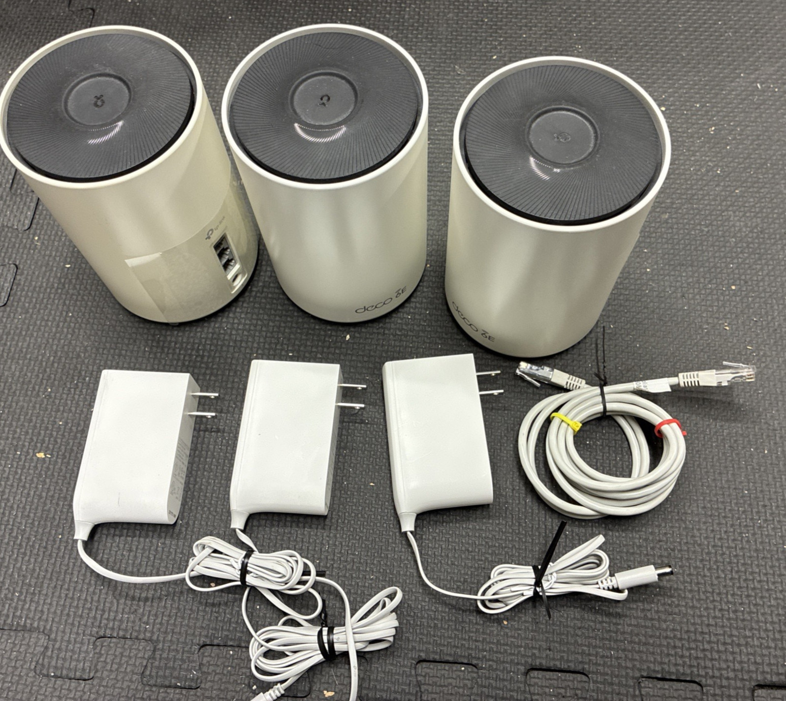 TP-Link Deco XE5300 AXE5300 US/ 1.6  Tri-Band Wi-Fi 6E Mesh System 3-Pack Tested