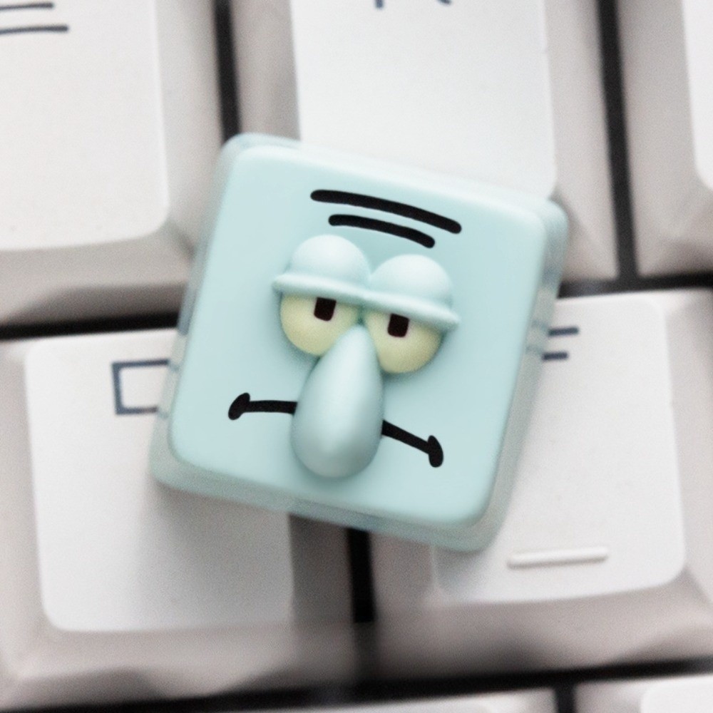 Cartoon Artisan Resin Keycap Handmade Custom MX Cherry Mechanical Keyboard