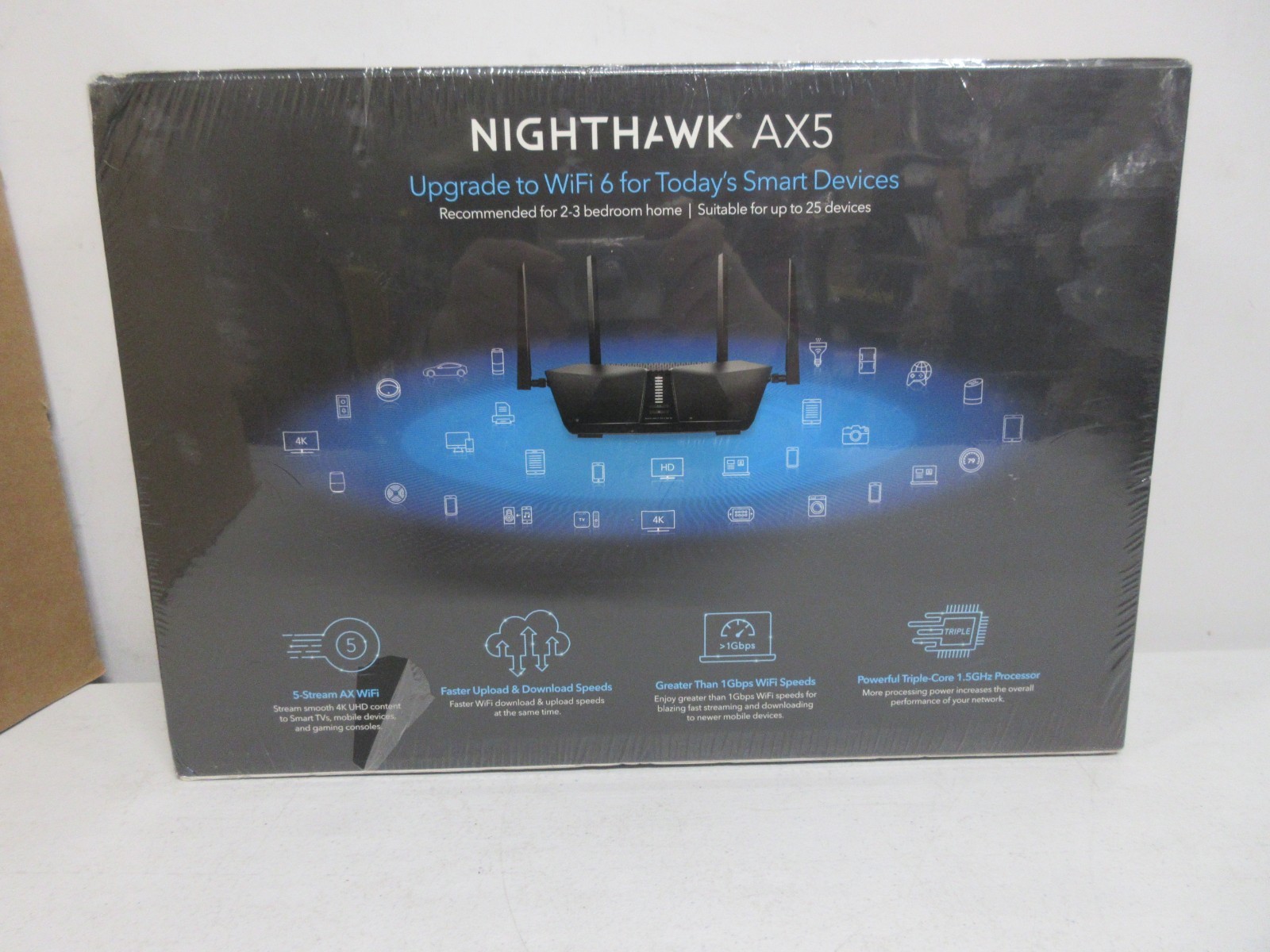 Netgear AX4200 Nighthawk AX5 5 Stream WiFi 6 Router (RAX42)