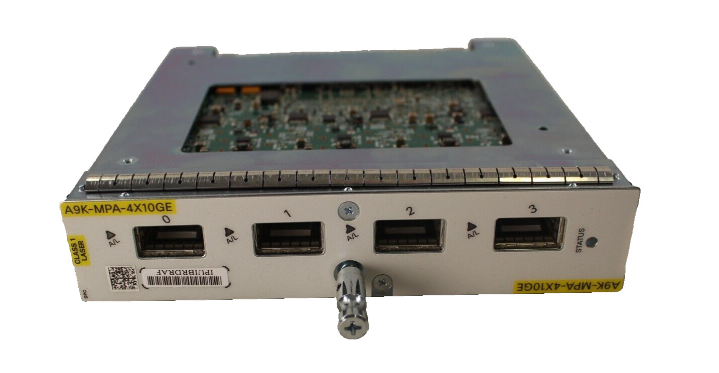 Cisco A9K-MPA-4X10GE Module 4-port 10-Gigabit Port Adapter *broken handle*