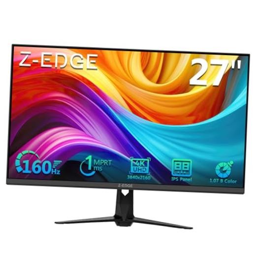 Z-Edge 27 inch IPS 4K Computer PC Monitor, UHD 3840x2160 26.999