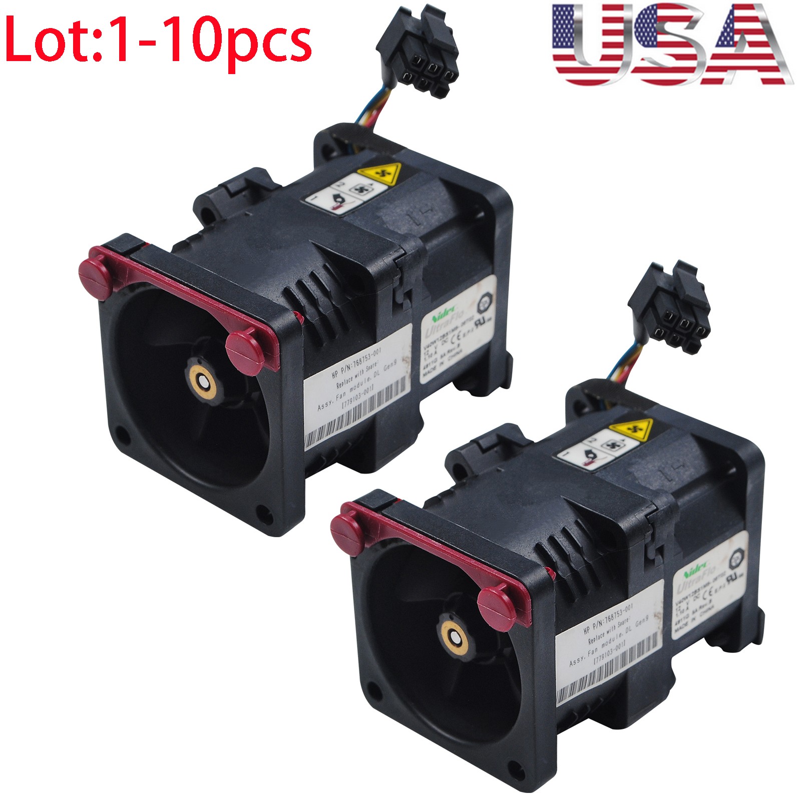 Lot For HP DL60 DL120 DL160 GEN9 768753-001 779103-001 778567-001 790514-001 FAN