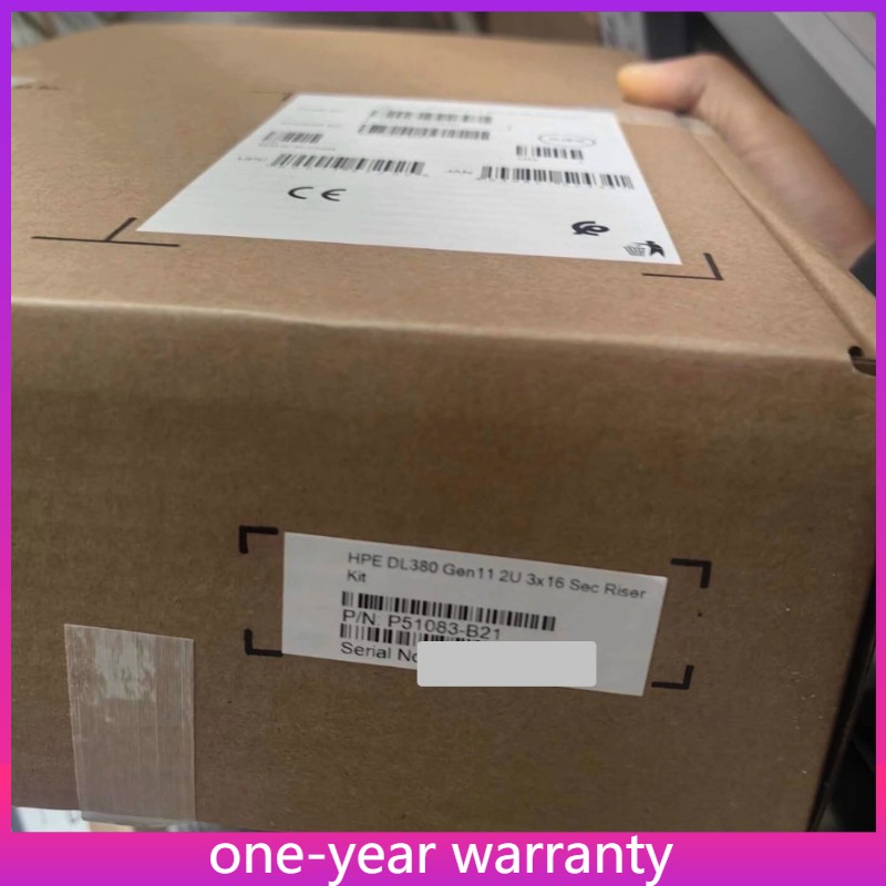 HPE ProLiant DL380 Gen11 2U x16/x16/x16 FHFL Secondary Riser Kit P51083-B21