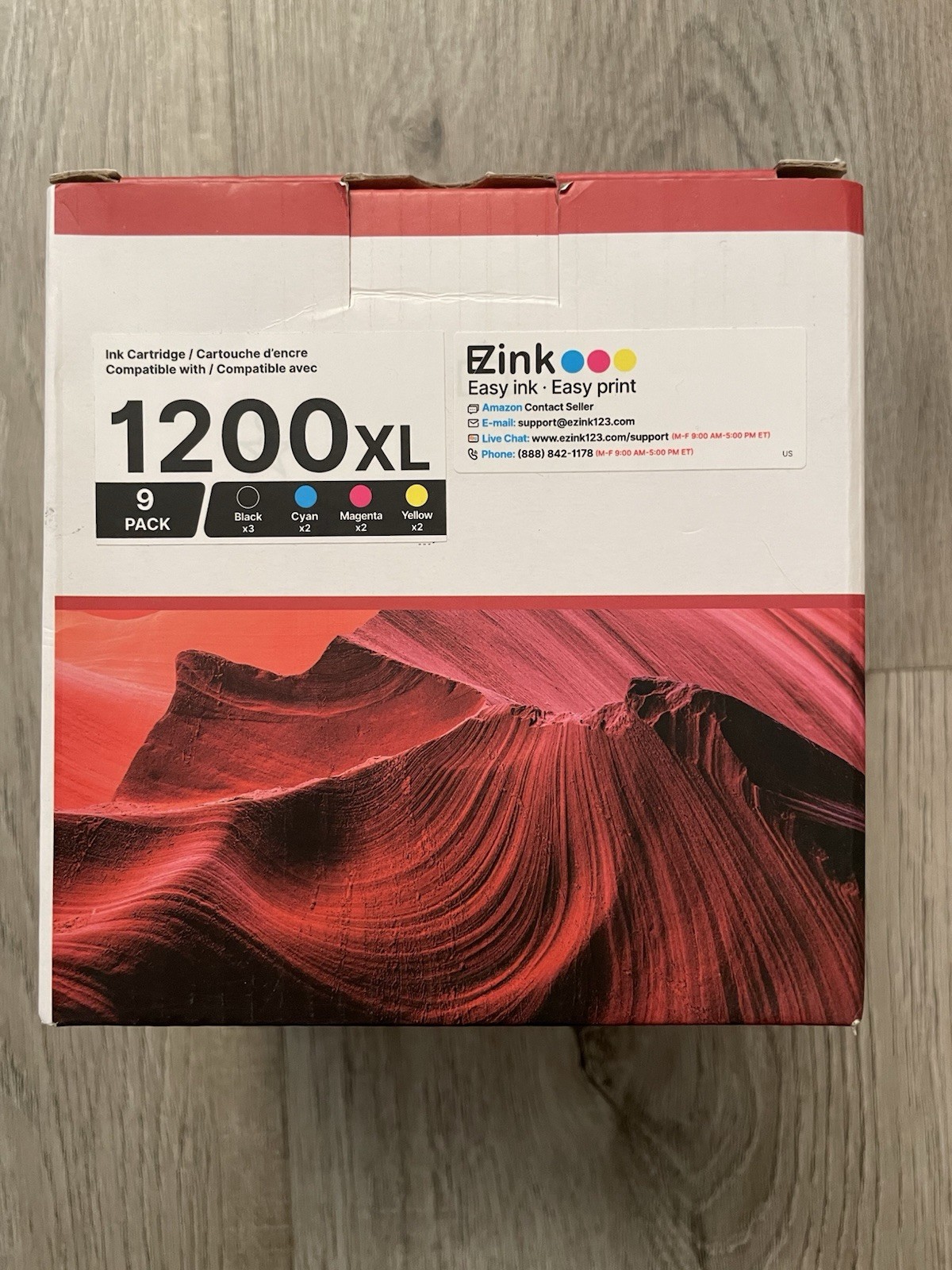 1200XL Ink Cartridges EZInk Easy Print for MAXIFY MB2720 MB2120 MB2320 9 pack 