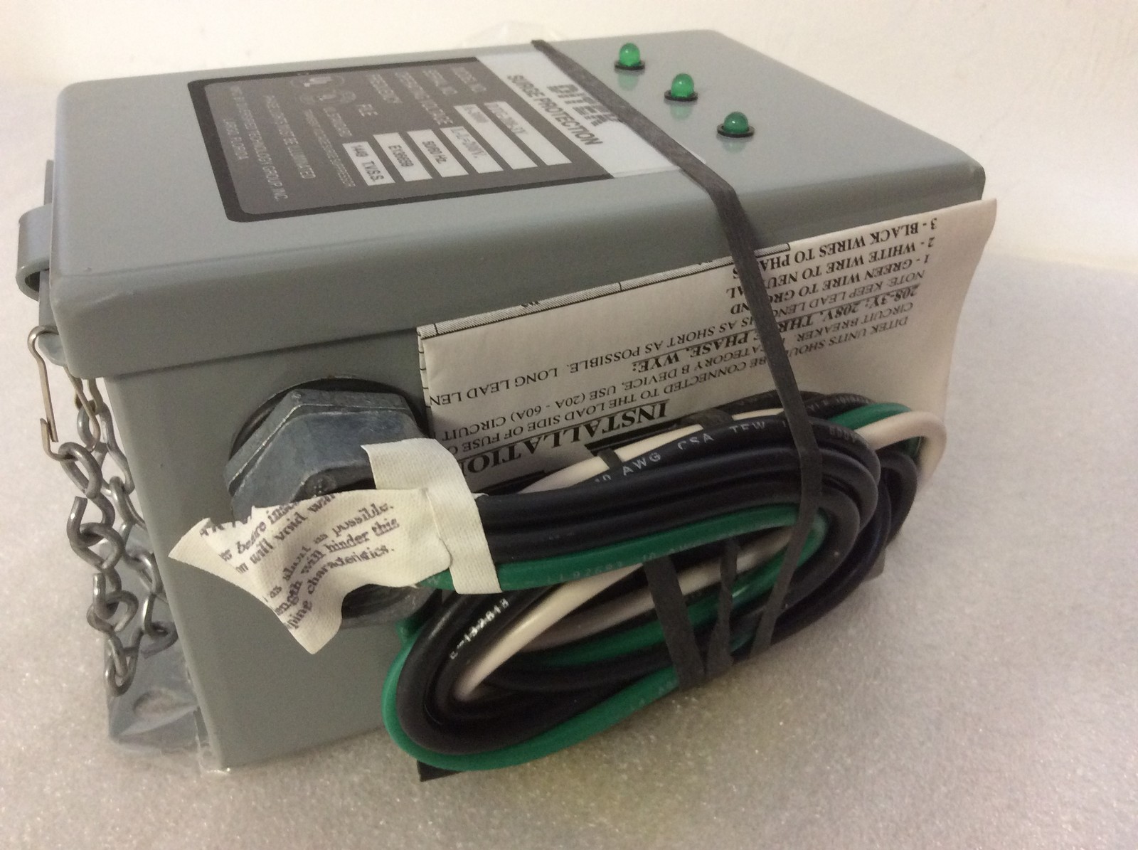 NEW DIVERSIFIED TECH DITEK DTG-208-3Y 208v SURGE PROTECTION PROTECTOR NEW $369