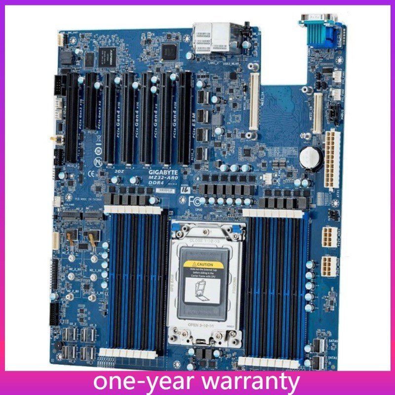  Gigabyte MZ32-AR0-00 Rev 3.0 3.0）Support AMD EPYC 7002/7003 Series CPU Used