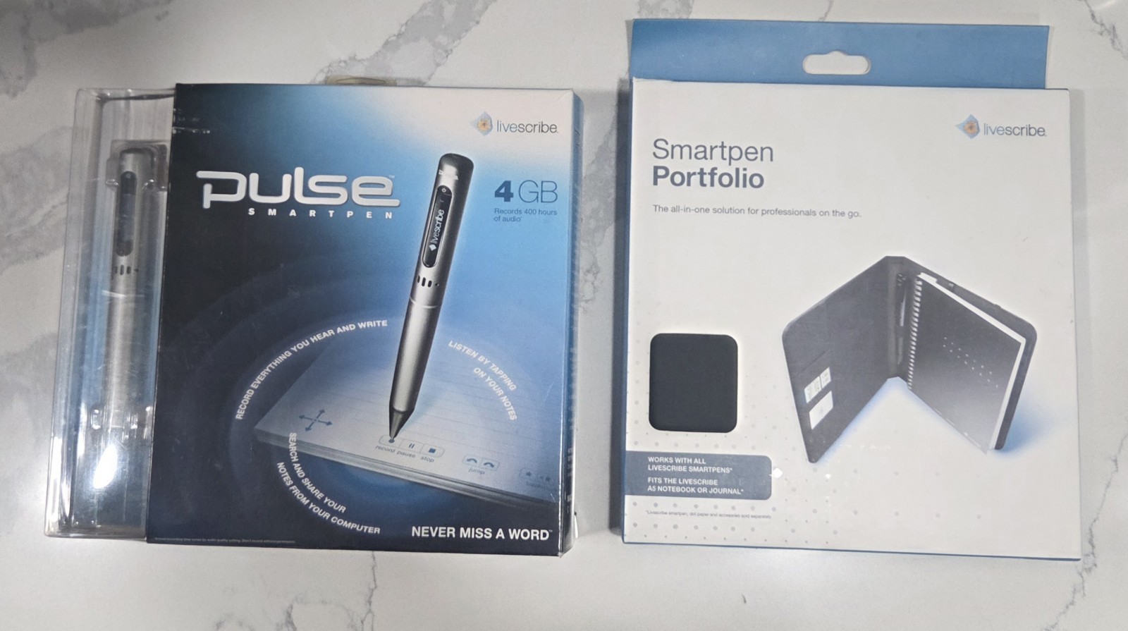 LiveScribe PULSE 4GB Smart Pen W Case Brand NEW IN BOXXES