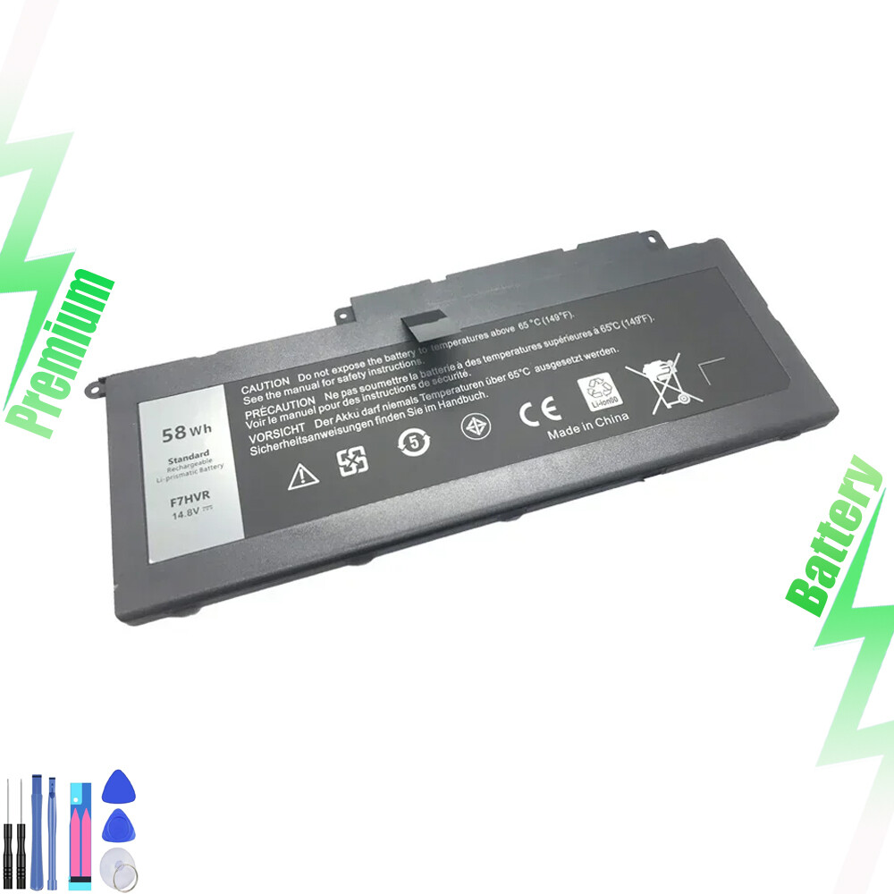 F7HVR T2T3J 58Wh Battery for Dell Inspiron 15 7537 17 7000 7737 062VNH G4YJM New
