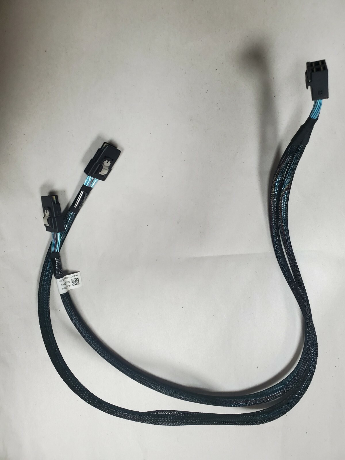 DELL DUAL MINI SAS HD SFF-8643 TO X2 MINI SAS SFF-8087 CABLE FOR EMC T440 XRFV4