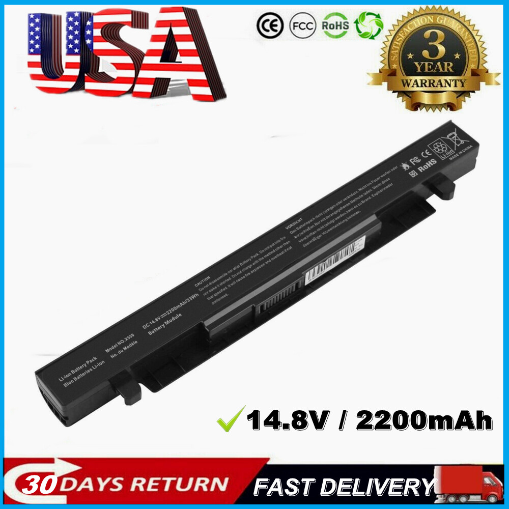 X550 Battery For Asus X550L A41-X550 A41-X550A X550B X550C X550V X552 R409 P450