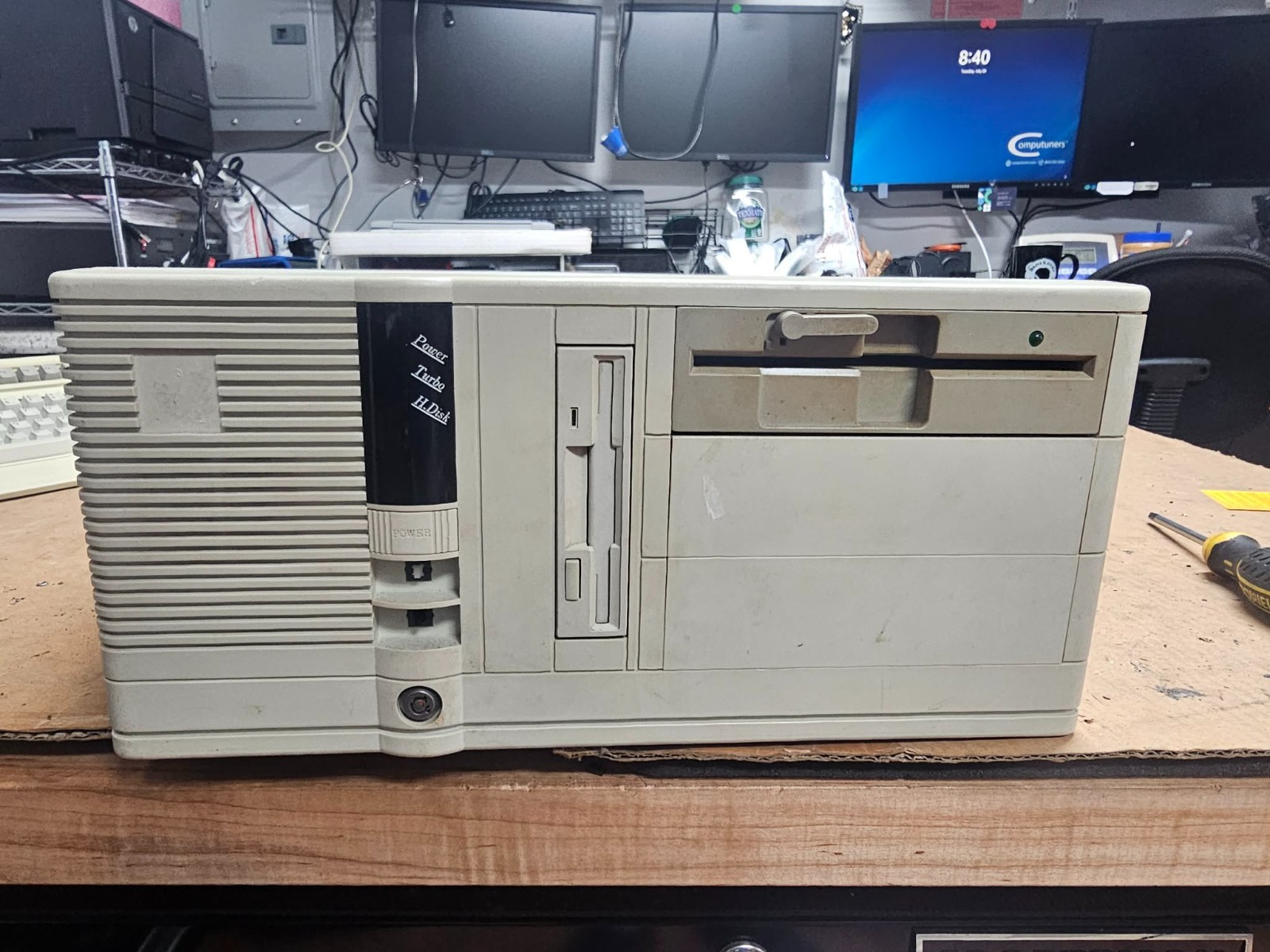 Retro Gaming Desktop Computer PCChips M396F 386 Mini w/TX486SLC/e 33Mhz & 3MB
