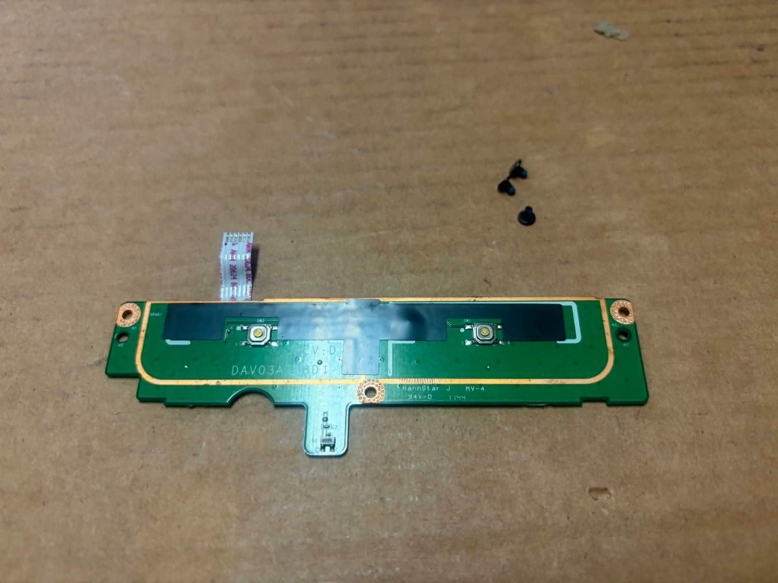 Dell Inspiron N7110 Touchpad Mouse Button Board with Cable DAR03TB16D0 9WDWH