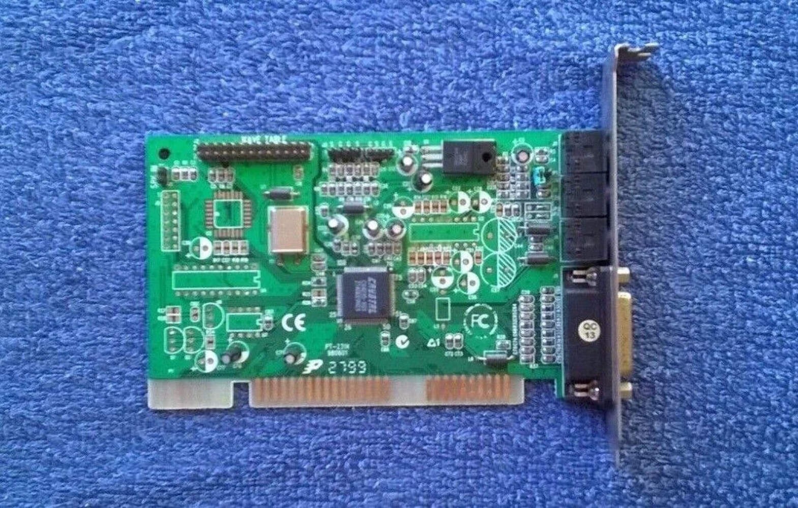 Crystal PT-231X CX4235-X03 Vintage Retro ISA Sound Audio Card