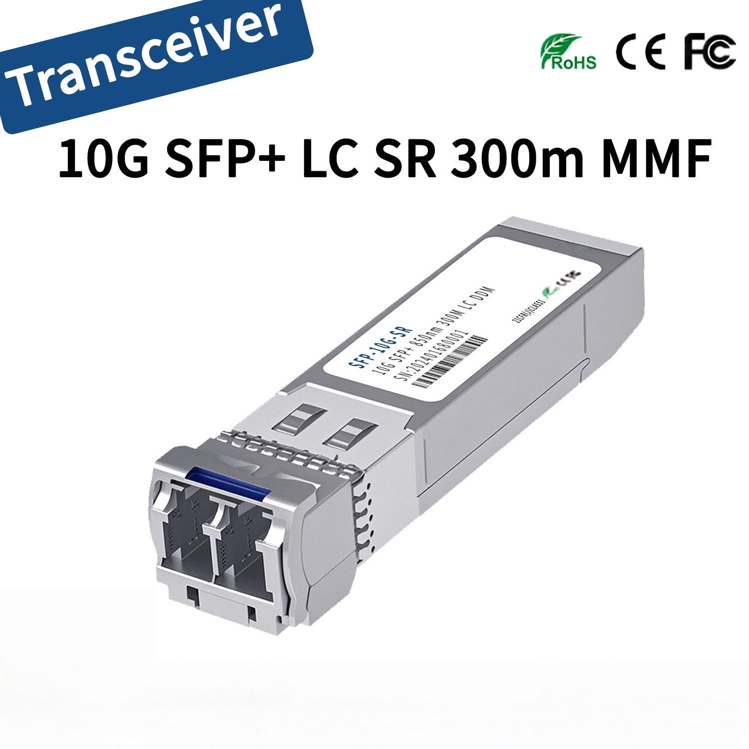 JD092B HPE Compatible 10GBASE-SR SFP+ 850nm 300m DOM Transceiver