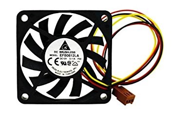 Delta Efb0612La Fan Dc12V .11A 3-Wire