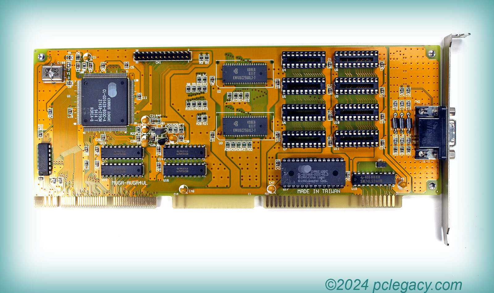 Vintage Prolink MVGA-AVGA4VL CL-5428 VESA VLB VGA Video Graphics Card — TESTED