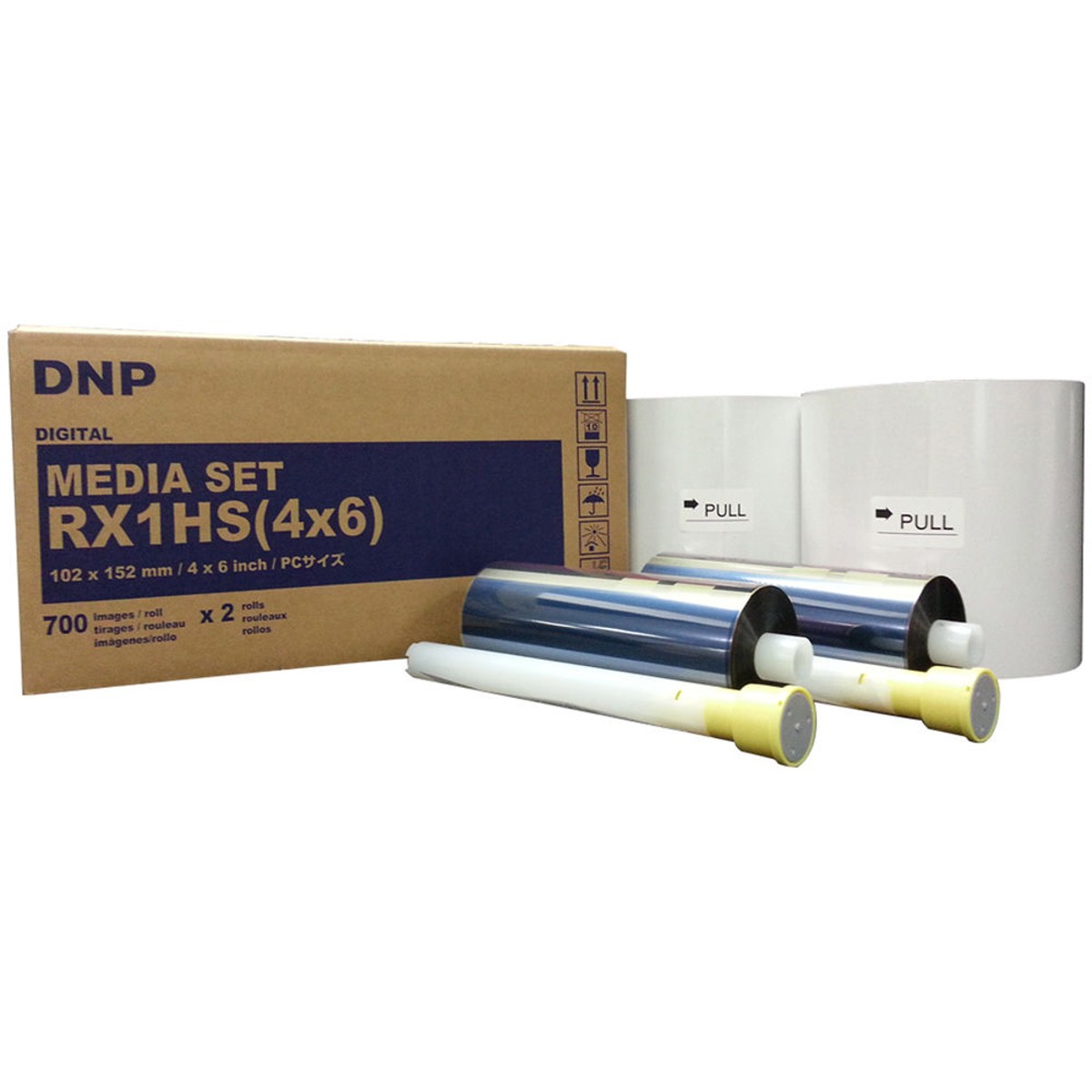 DNP Print Media for DS-RX1HS High Speed Dye Sub Printer - 4x6" 700 Prints Per Ro