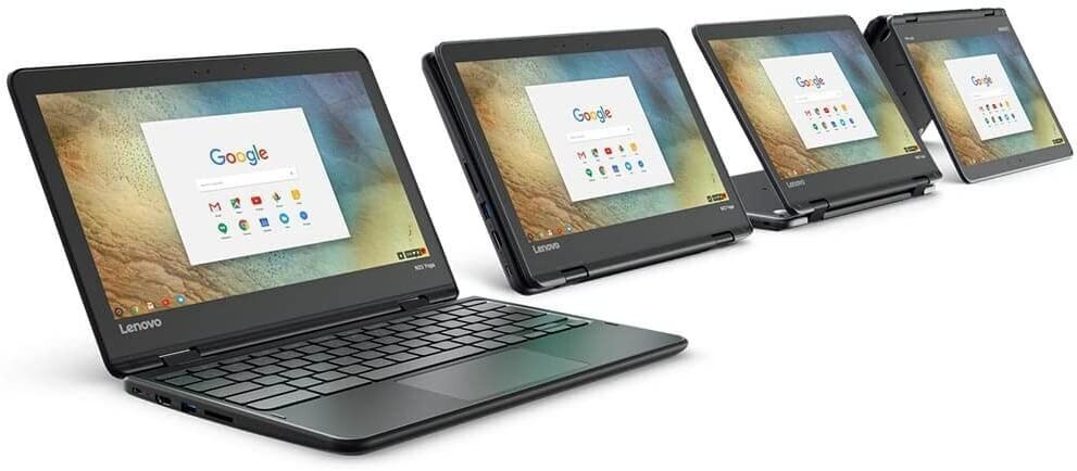 Lenovo N23 Yoga Touchscreen  Chromebook 11.6"  4GB 32gb SSD   WORKS GOOD