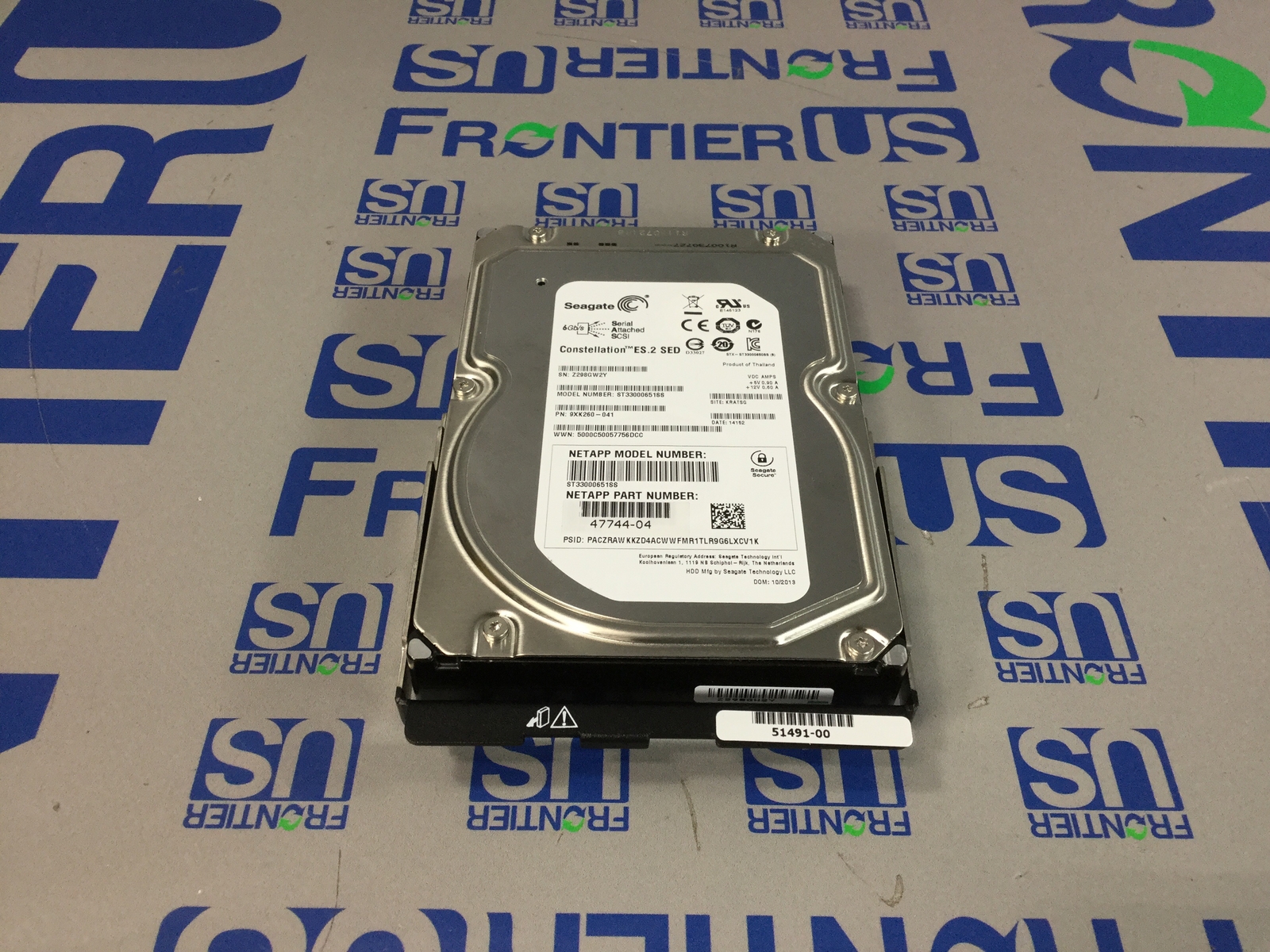 NETAPP E SERIES 3TB 7.2K 3.5" SAS HDD 47744-04