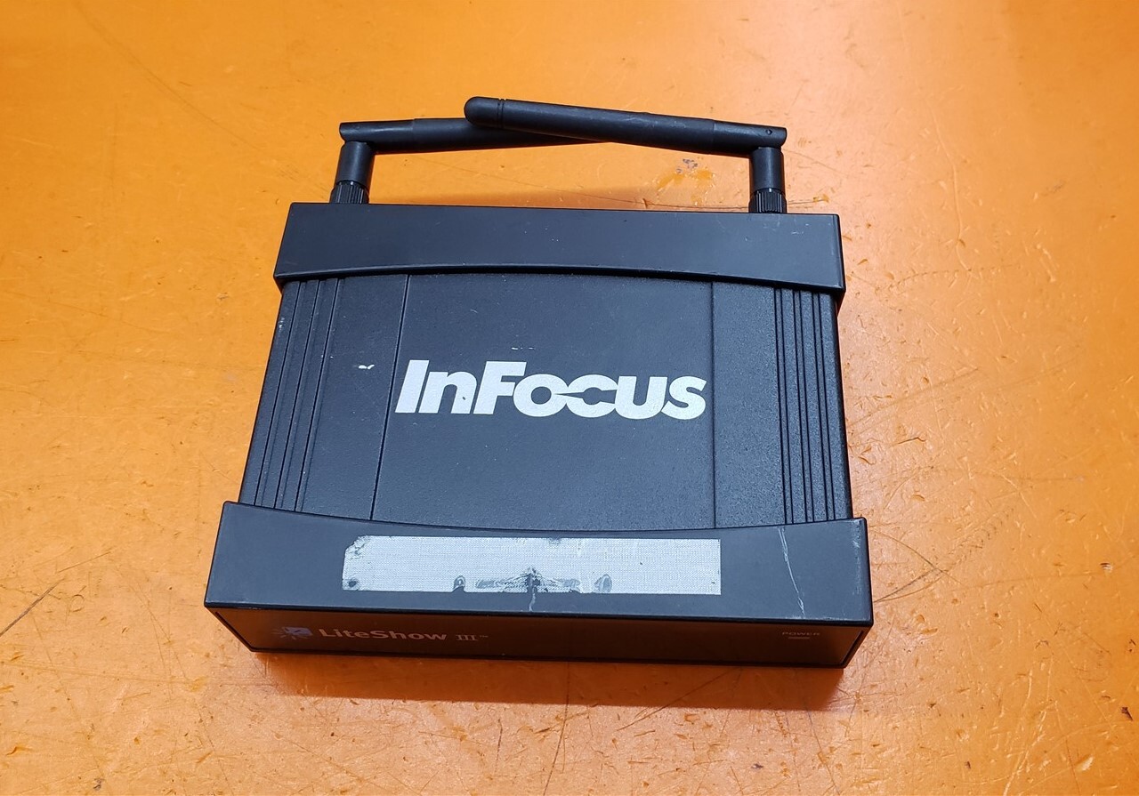 ⭐️⭐️⭐️⭐️⭐InFocus LiteShow III INLITESHOW3 Wireless Display Presentation Adapter 