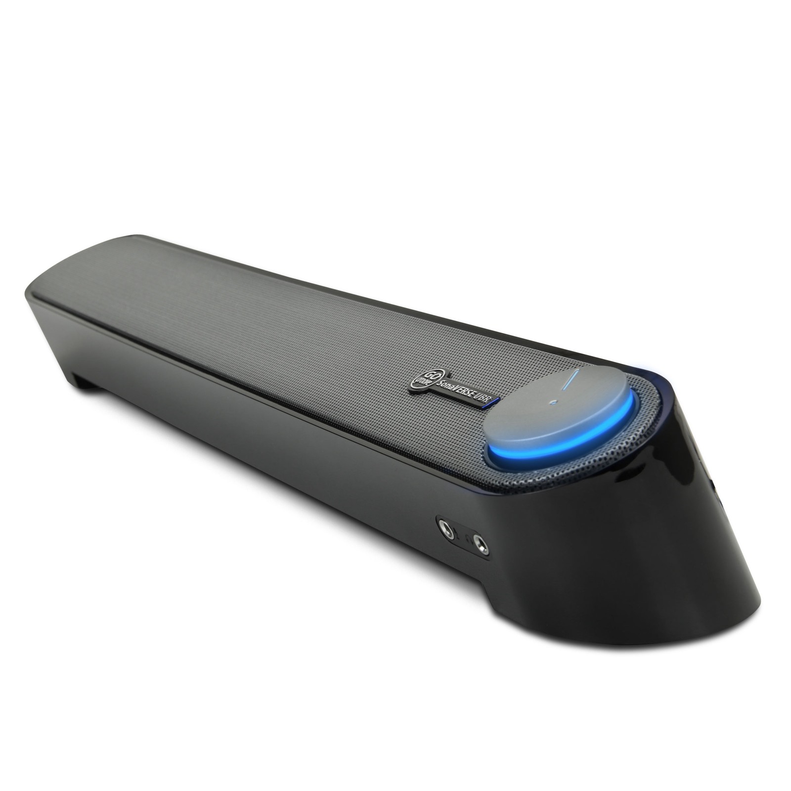 GOgroove SonaVERSE UBR USB Powered Computer Sound Bar Speaker (Black)
