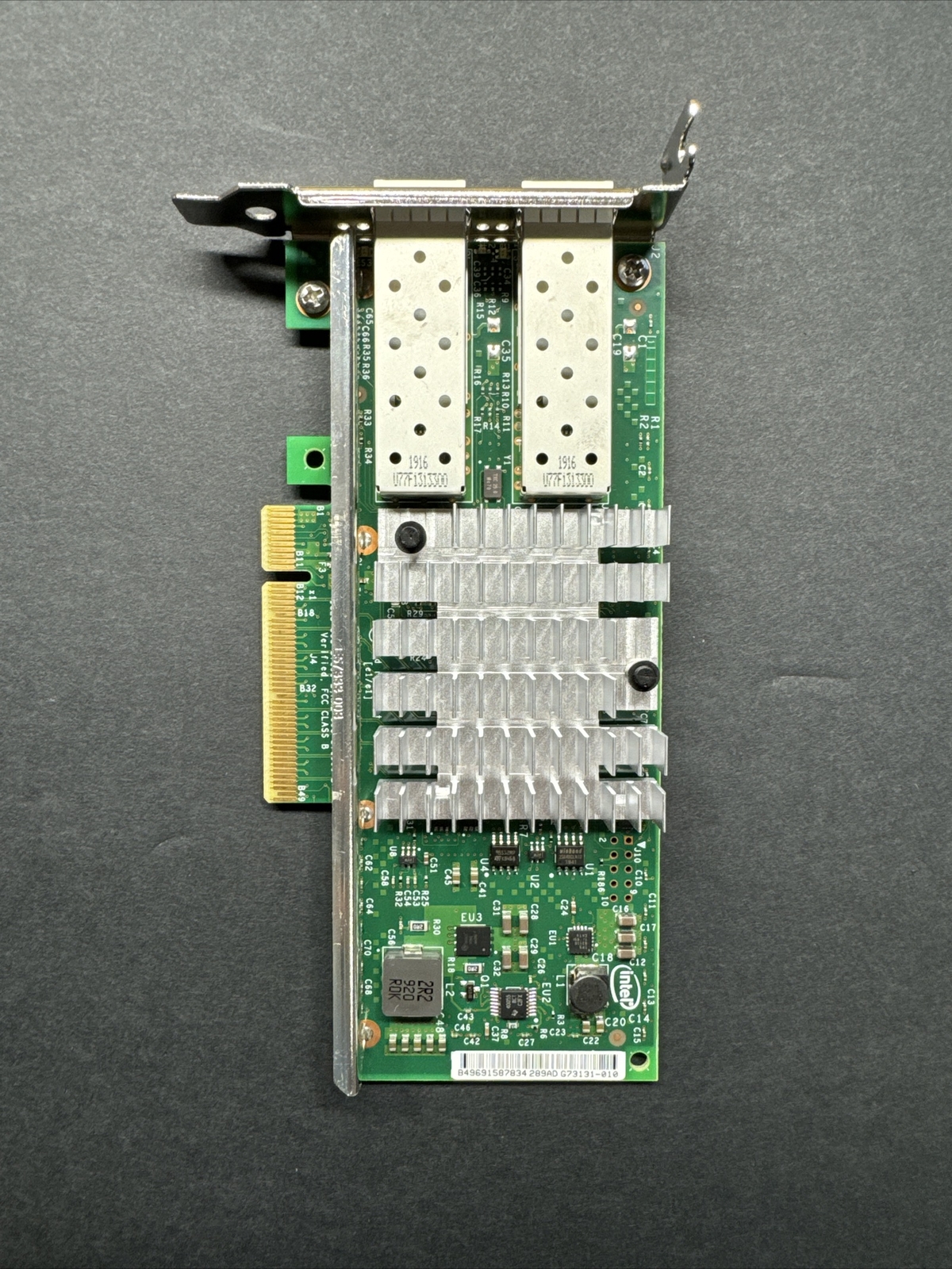 Dell 0942V6 942V6 Intel X520-DA2 Dual Port 10Gb SFP+ PCIe Server Adapter LP