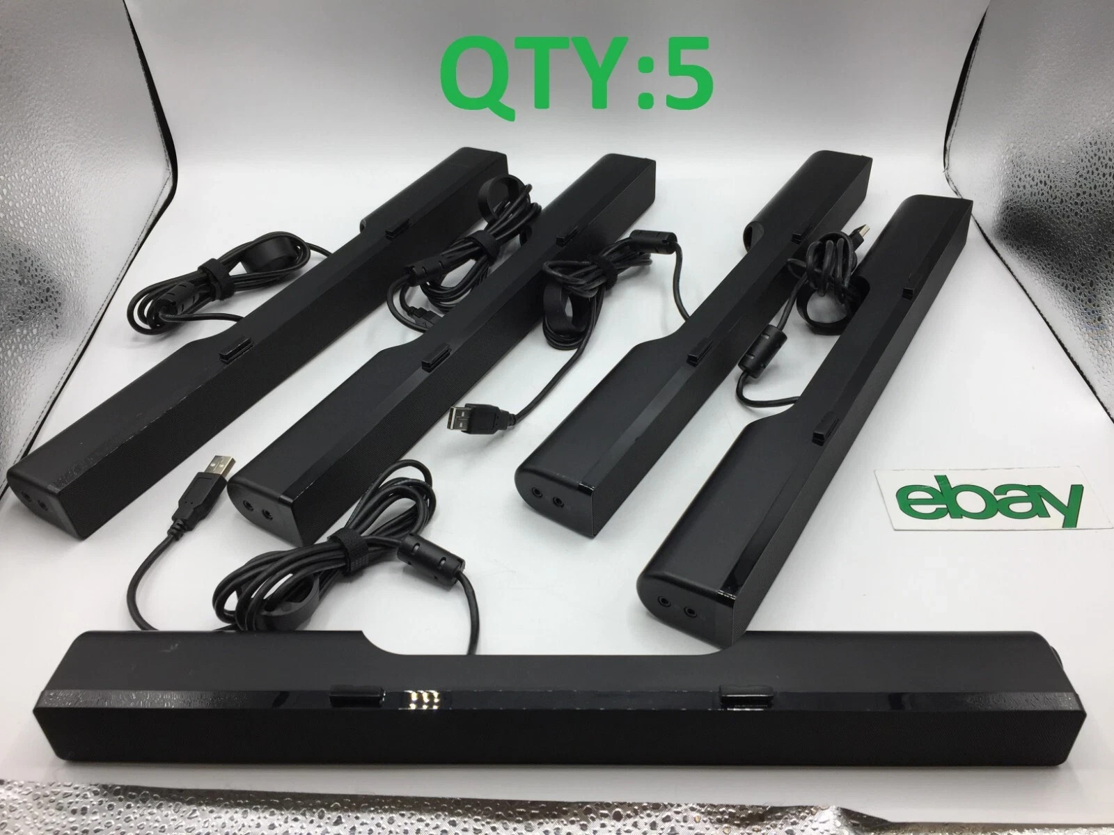 LOT OF 50 Dell AC511 USB Powered Stereo Speaker Soundbar - GRADE A