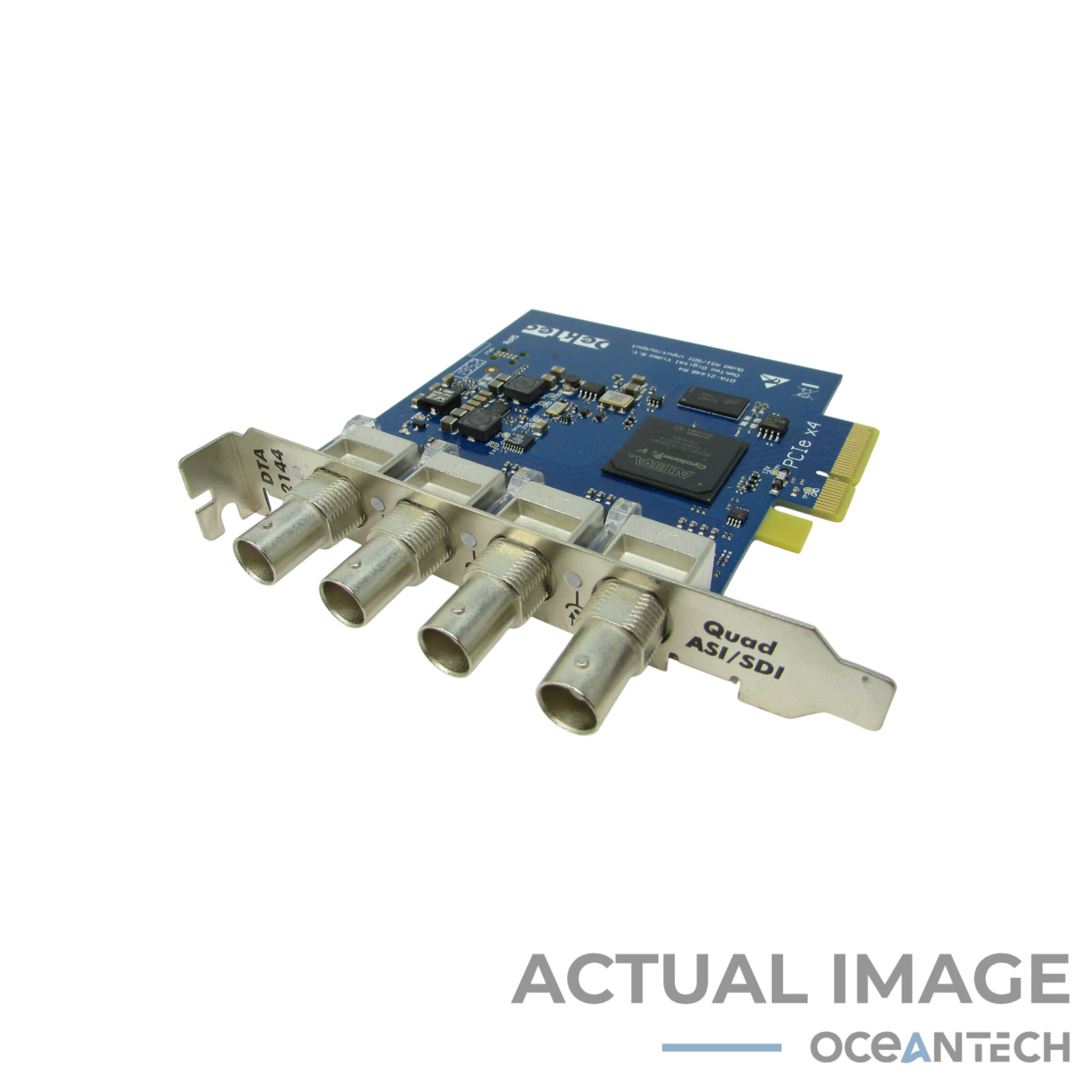 DEKTEC DTA-2144B QUAD ASI/SD-SDI INPUT/OUTPUT PCIe x4 PORTS Tested