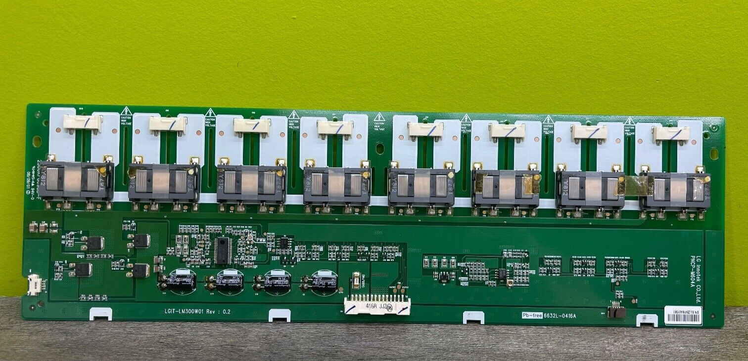 Apple 30" Cinema A1083 Backlight Inverter Board 6632L-0416A LGIT-LM300W01