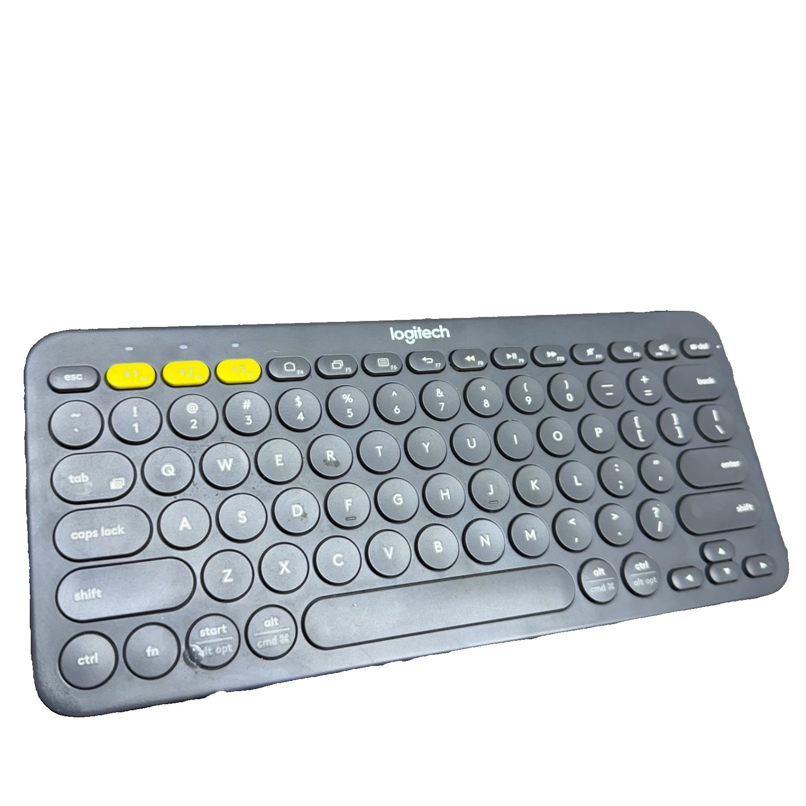 Logitech K380 Multi-Device Bluetooth Wireless Keyboard Black Tested Working