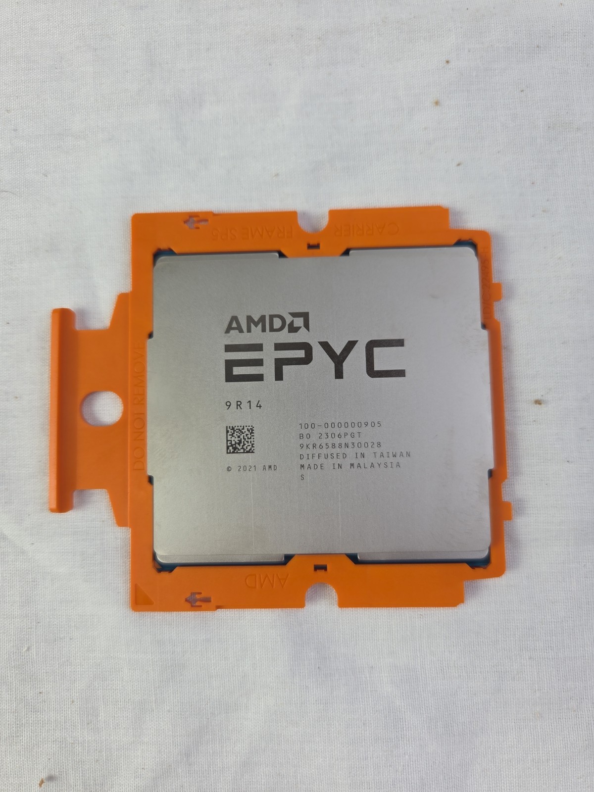 AMD EPYC 9R14 96-Core Genoa 2.6GHz 384MB 360W SP5 CPU 100-000000905 **UNLOCKED**