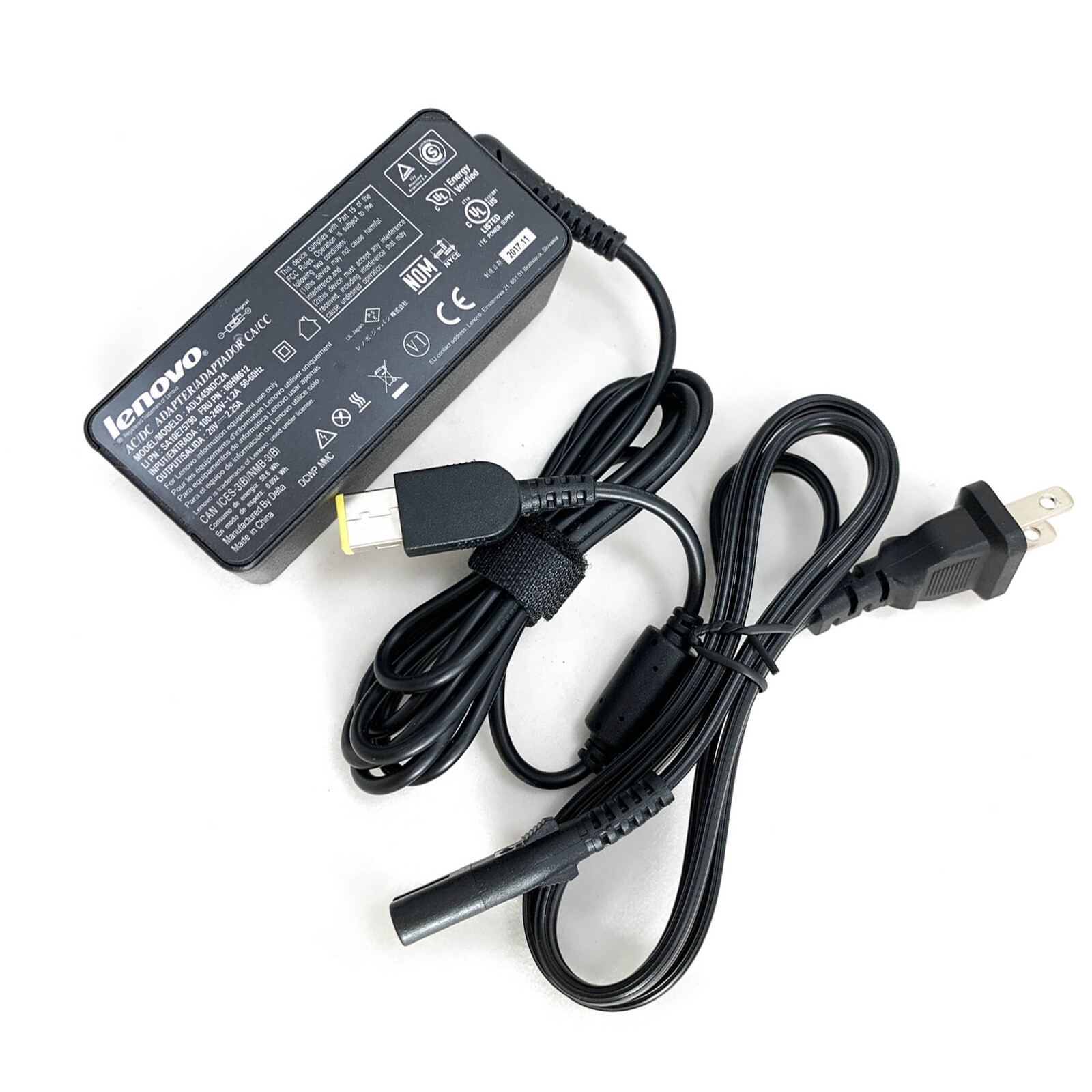 Genuine Lenovo AC Adapter Charger 45W for Lenovo Laptop Edge 2-1580 OEM Charger