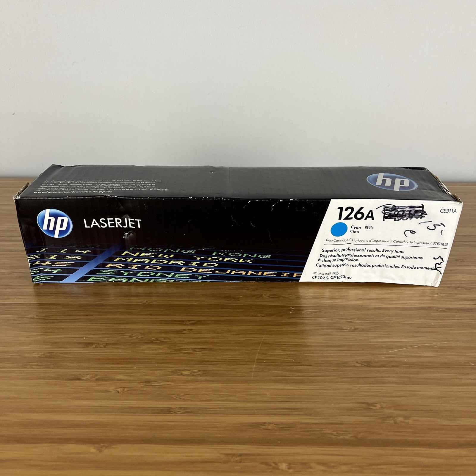 HP 126A CE311A Cyan LaserJet Toner Cartridge for CP1025 CP1025nw Sealed 06/2018