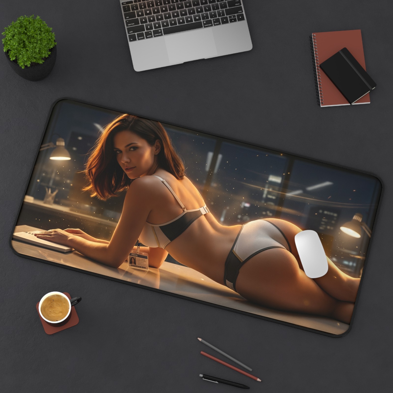 Lois Lane Mouse Pad, DC Comics Desk Mat, Desk Decor