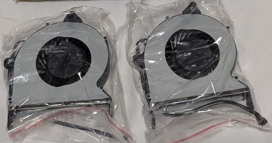 Lot of 2 -New For HP Z2 MINI GPU Cooling Fan L97191-001