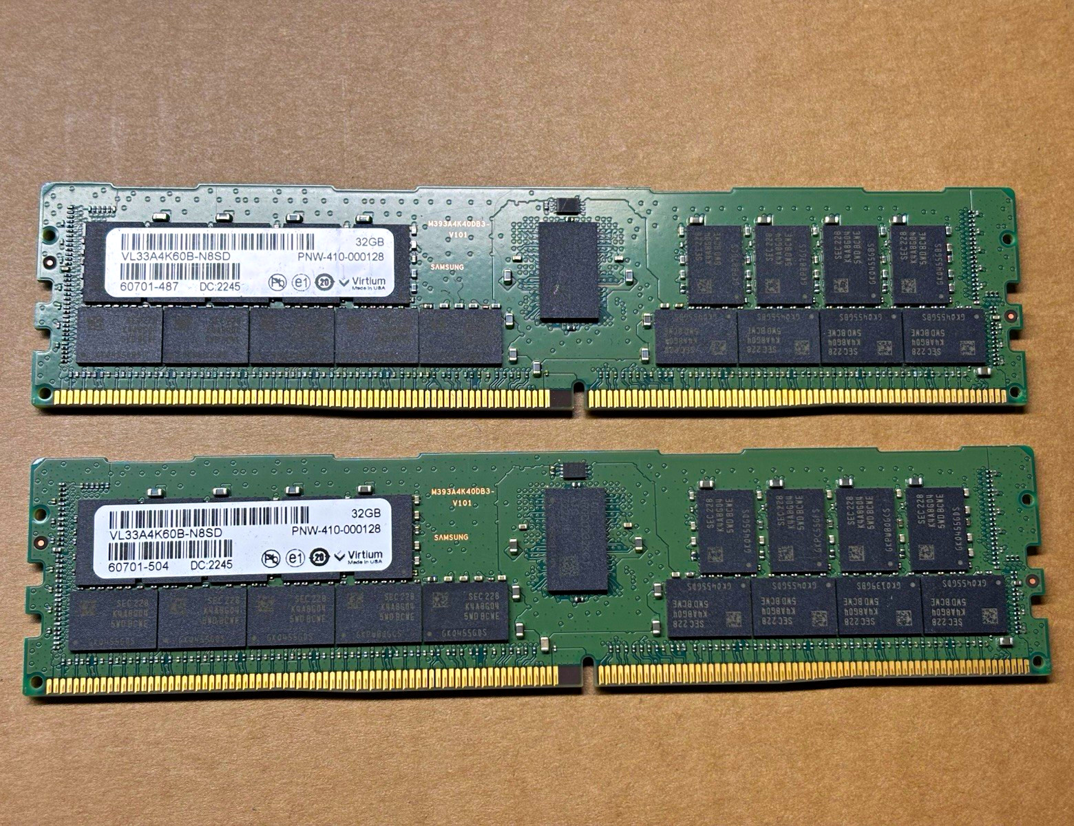 Virtium 64GB (2x32GB) DDR4 VL33A4K60B-N8SD