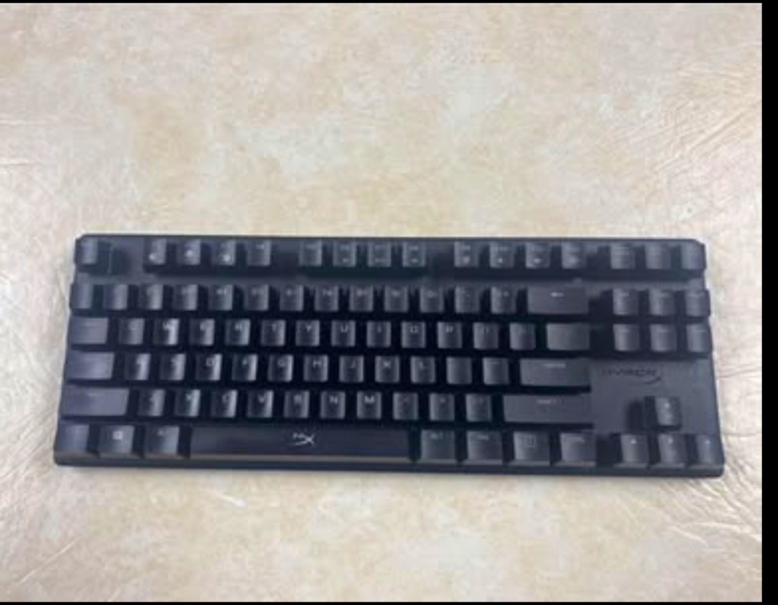 HyperX Alloy Origins Core Mechanical Wired Illuminated Black HX-KB7AQX-US
