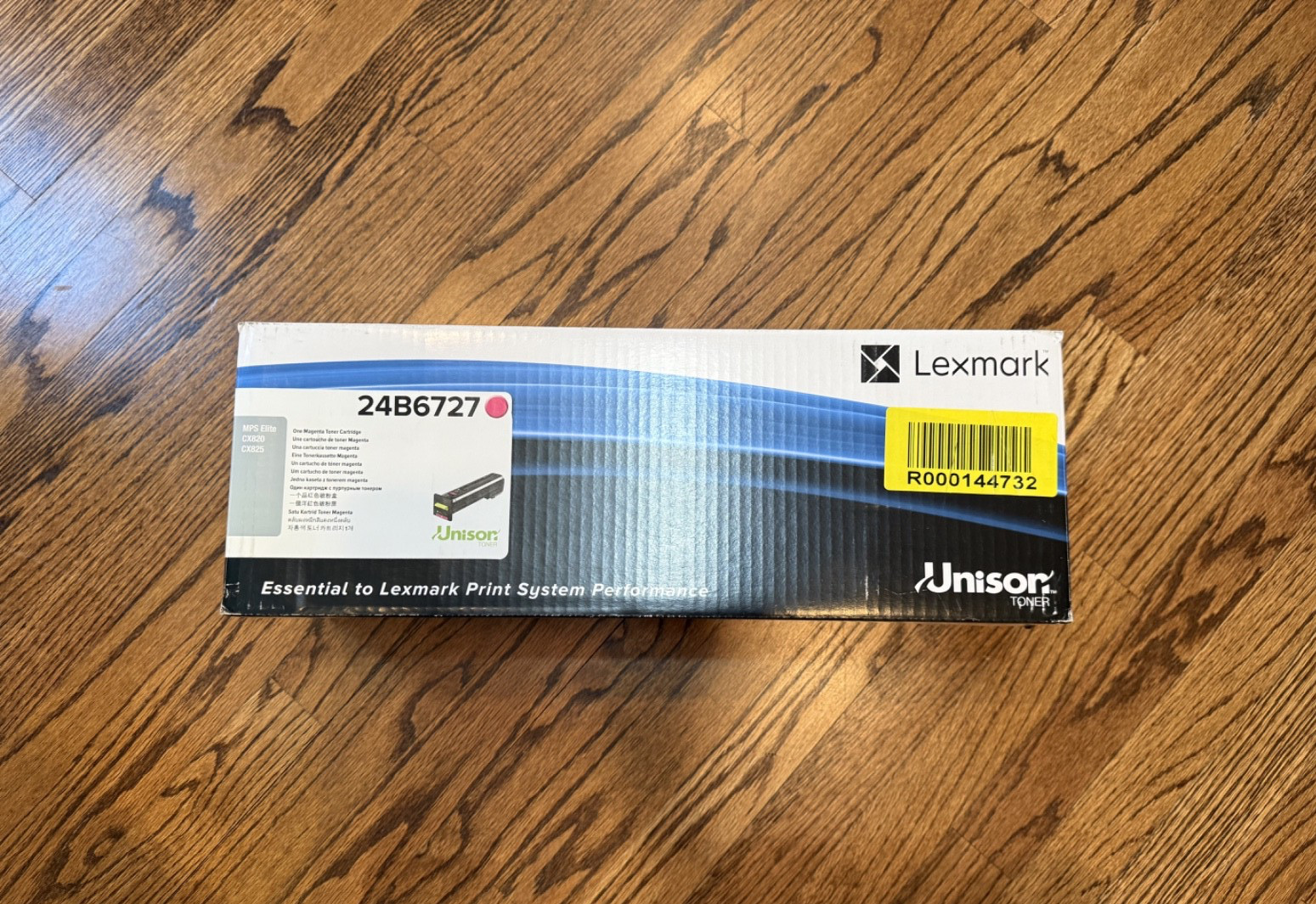 Lexmark Unison Toner 24B6727, Magenta