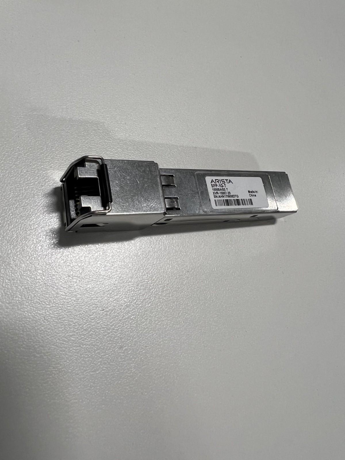 Arista SFP1GT 1000BASE-T SFP Copper RJ-45 Transceiver Module