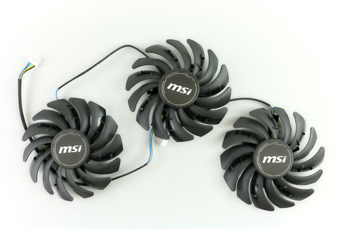 Full Set GPU Fans 85mm MSI 2070 2080 SUPER Gaming X Trio PLD09210S12HH | US S...